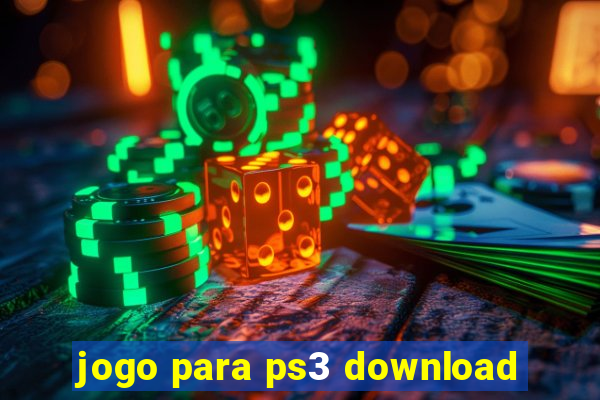 jogo para ps3 download